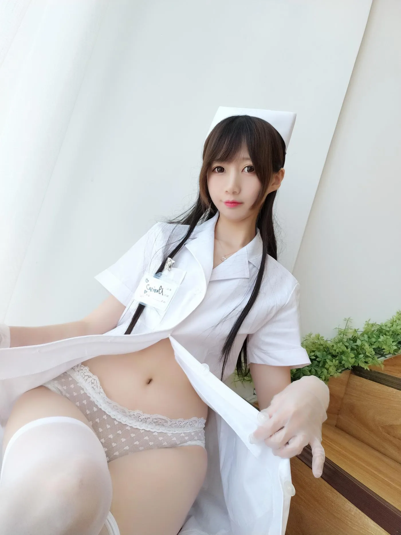 NAGISA魔物喵 – NO.27 自摄系列02白丝护士包 [60P]插图7